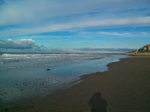 Strand bei Westende-Bad
