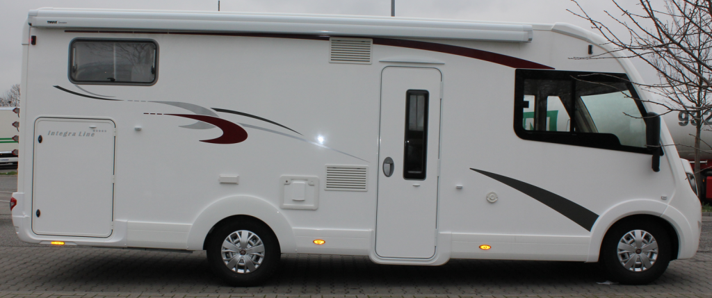 WoMo-Fahrwerk: Schräglage