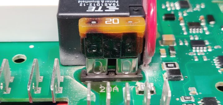 Sicherung Thermisch dauerüberlastet