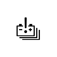 Warnleuchte Antriebsbatterie